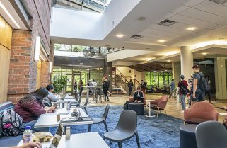 Oren Gateway Center lobby renovation provides aesthetic convenience